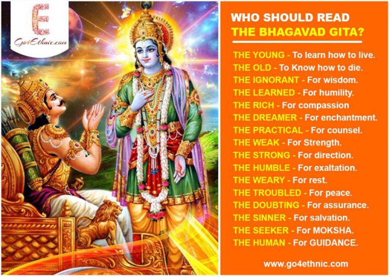 Bhagavad Gita – Who should read it?