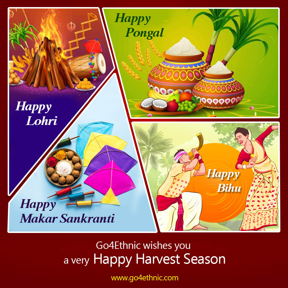 Harvest Festivals of India - Lohri, Makar Sankranti and Pongal - GO4ETHNIC