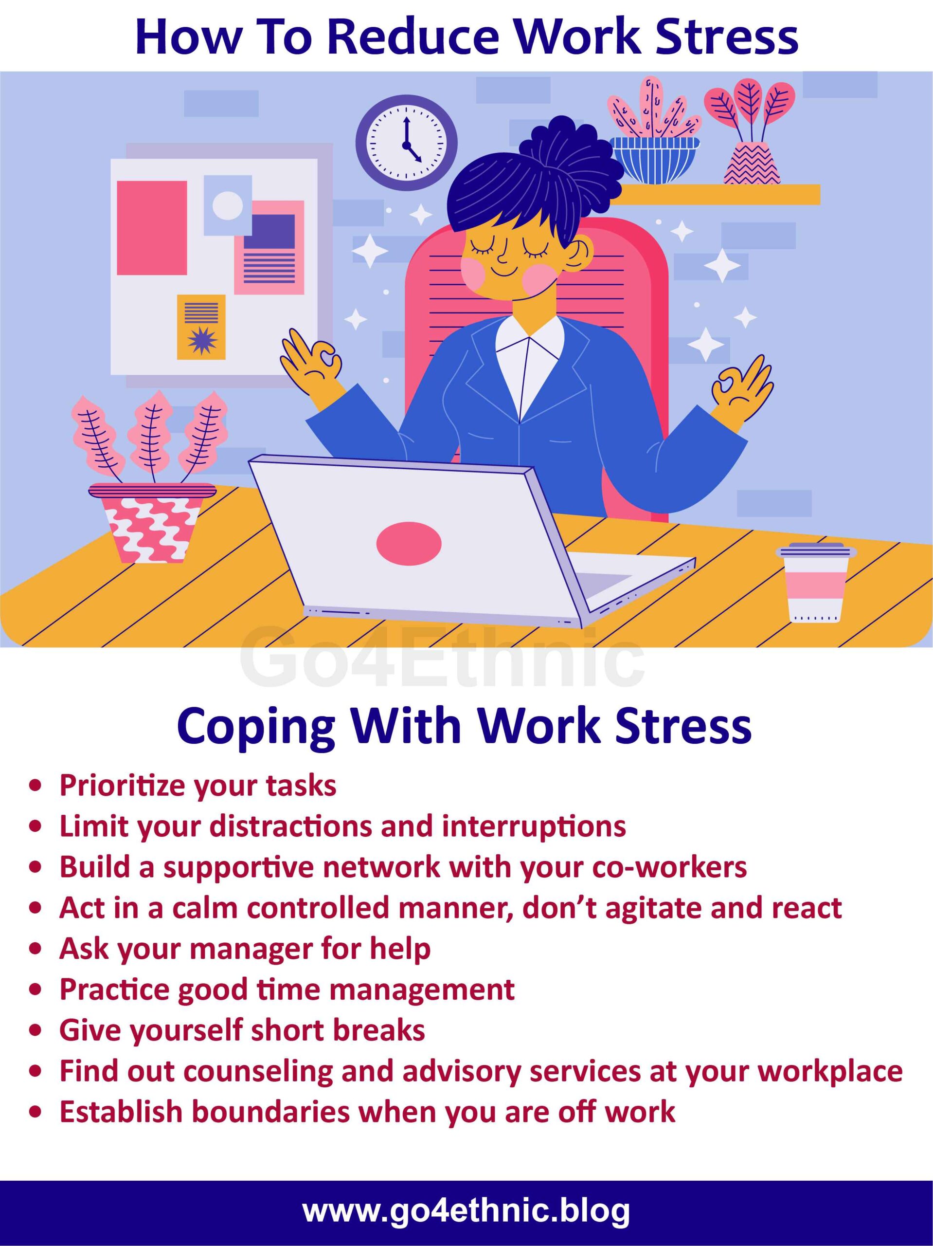 How to Beat Work Stress and Improve Your Well-Being - Go4Ethnic