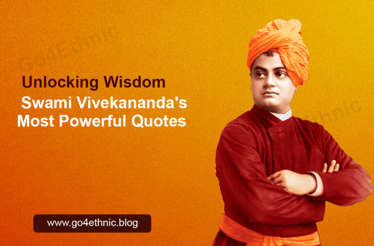 Swami Vivekananda's Inspirational Quotes